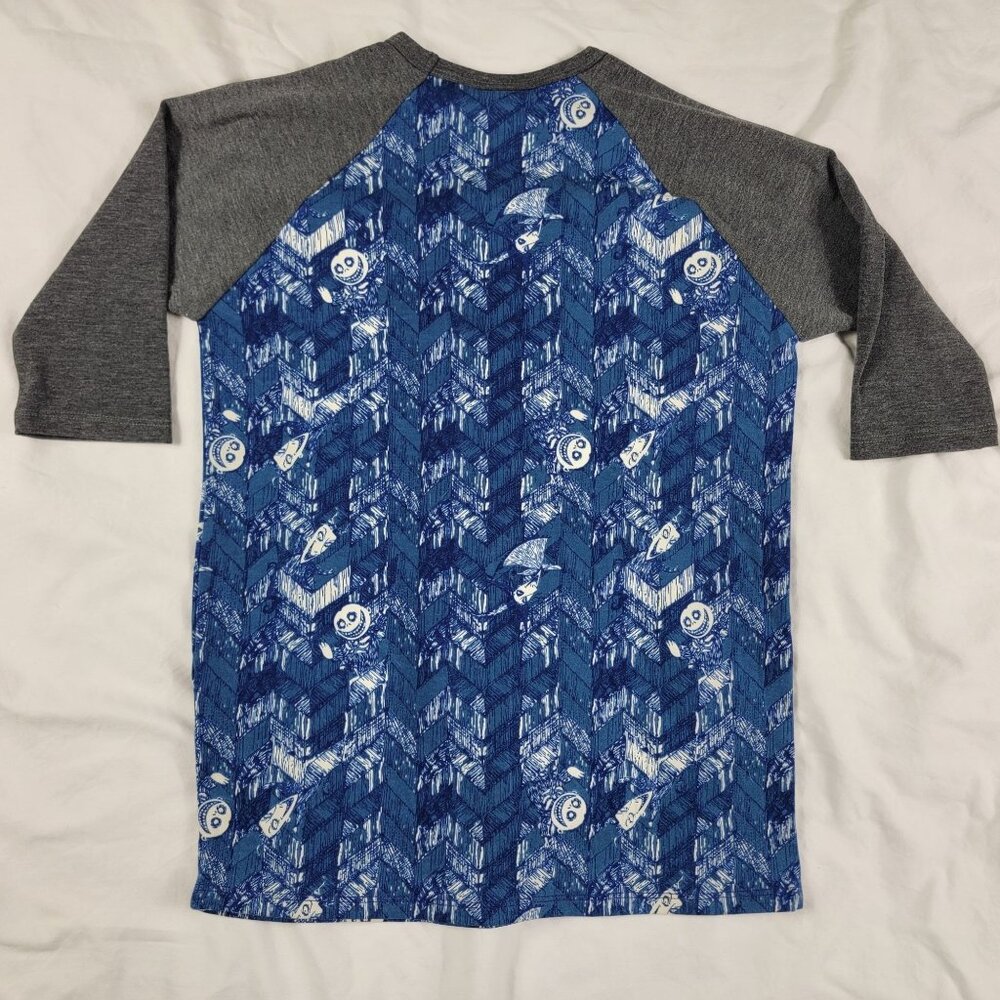 LuLaRoe Kids 8 Blue Gray Shirt The Nightmare Before Christmas Causal Outdoors